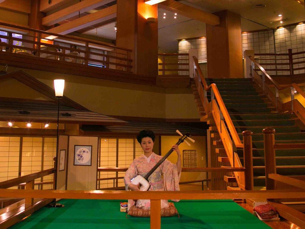 Hotel Ookawaso Aizuwakamatsu Exterior foto