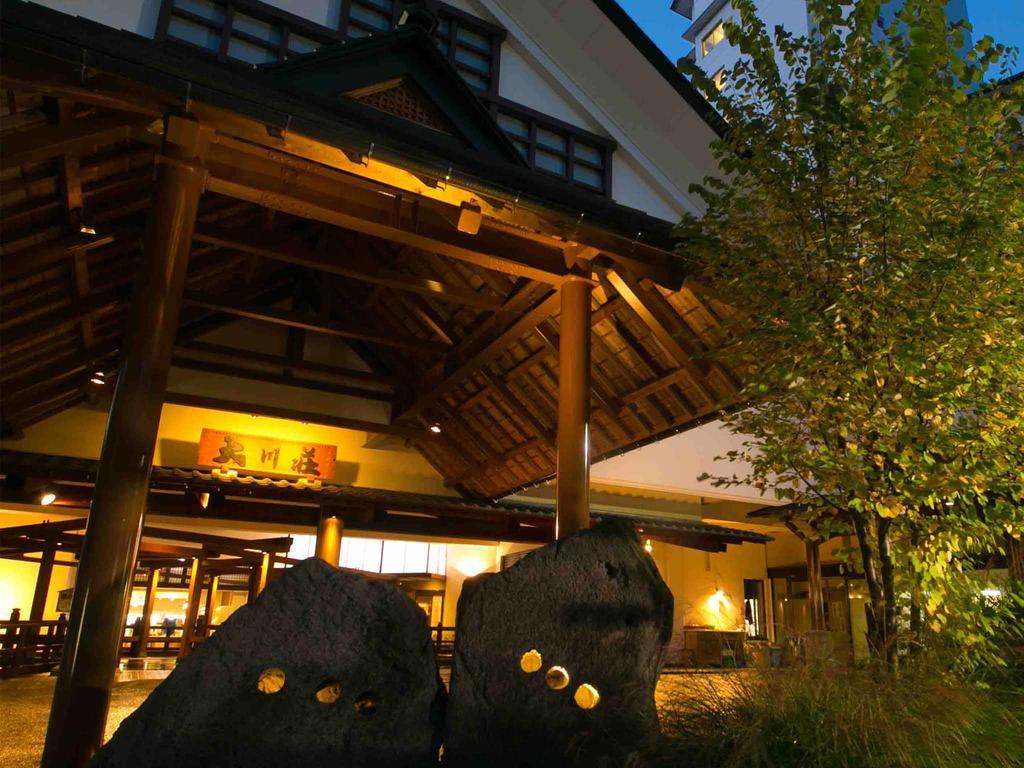 Hotel Ookawaso Aizuwakamatsu Exterior foto
