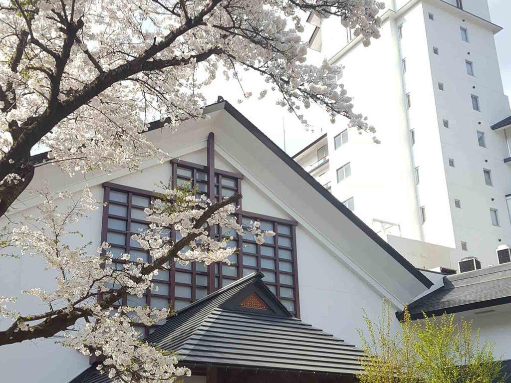 Hotel Ookawaso Aizuwakamatsu Exterior foto