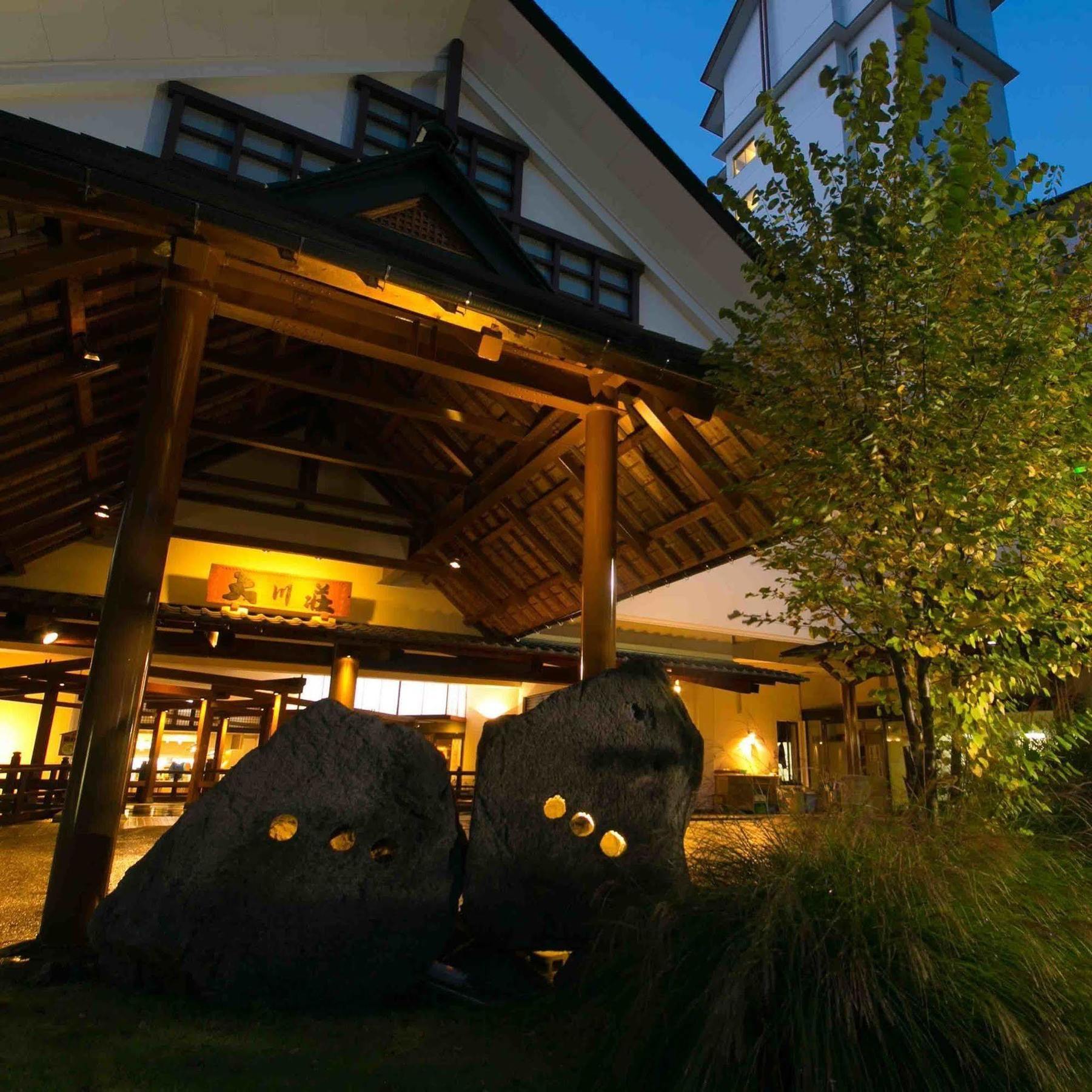 Hotel Ookawaso Aizuwakamatsu Exterior foto
